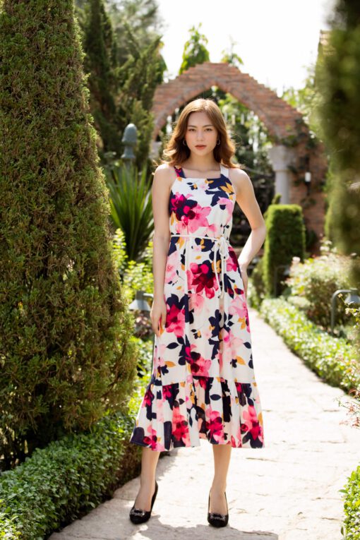 Đầm Linen hai dây
