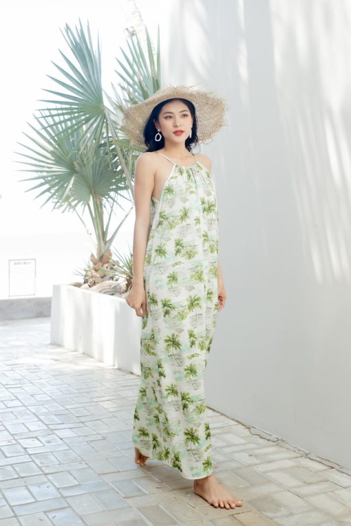 Đầm maxi 2 dây